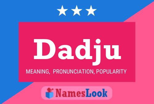 Dadju Name Poster