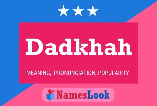 Dadkhah Name Poster