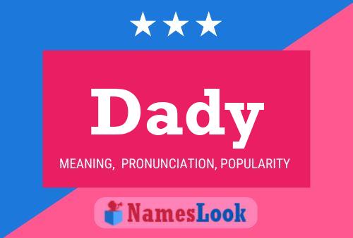 Dady Name Poster