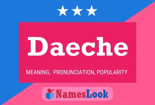 Daeche Name Poster