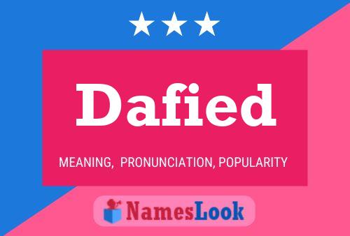 Dafied Name Poster