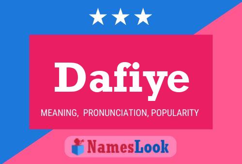 Dafiye Name Poster