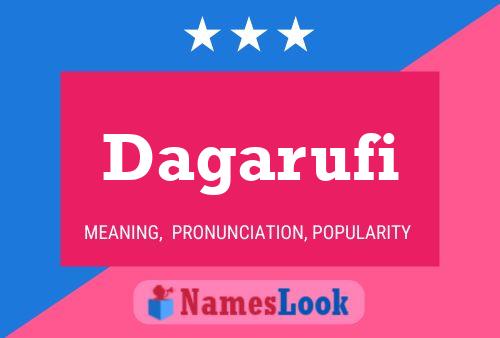 Dagarufi Name Poster