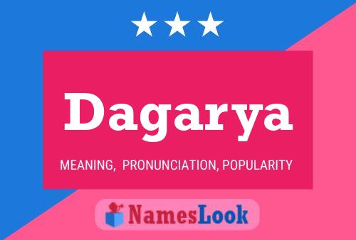 Dagarya Name Poster