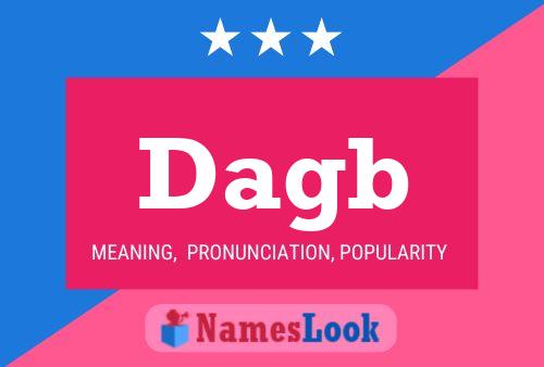 Dagb Name Poster