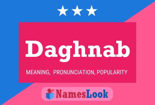 Daghnab Name Poster