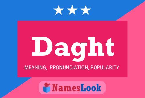 Daght Name Poster