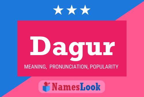 Dagur Name Poster