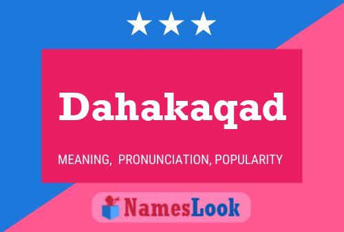 Dahakaqad Name Poster