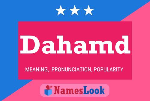 Dahamd Name Poster