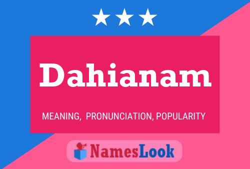 Dahianam Name Poster