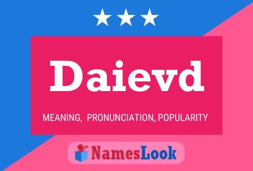 Daievd Name Poster