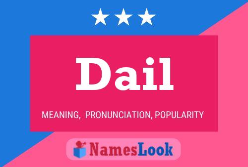 Dail Name Poster