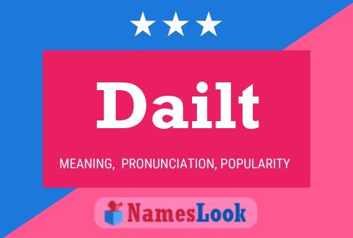 Dailt Name Poster