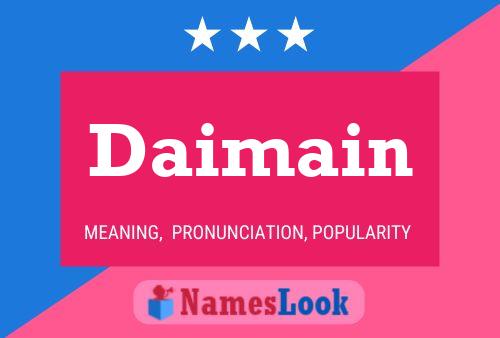 Daimain Name Poster