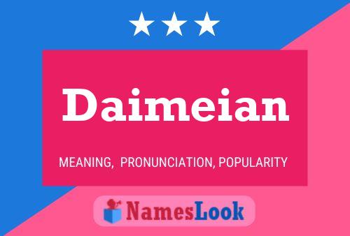 Daimeian Name Poster