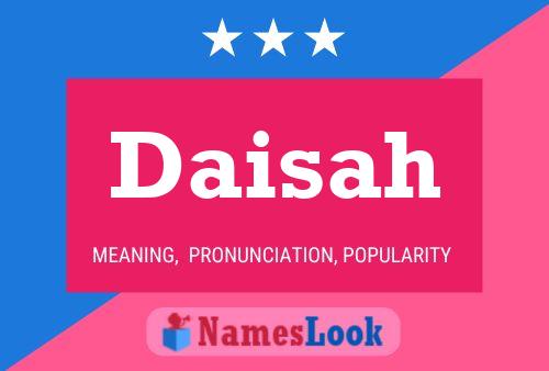 Daisah Name Poster