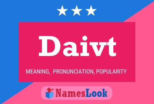 Daivt Name Poster