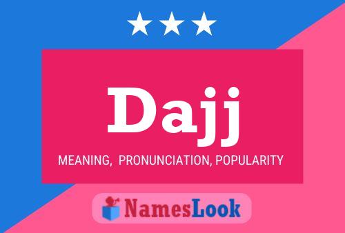 Dajj Name Poster