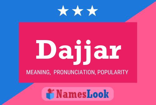 Dajjar Name Poster