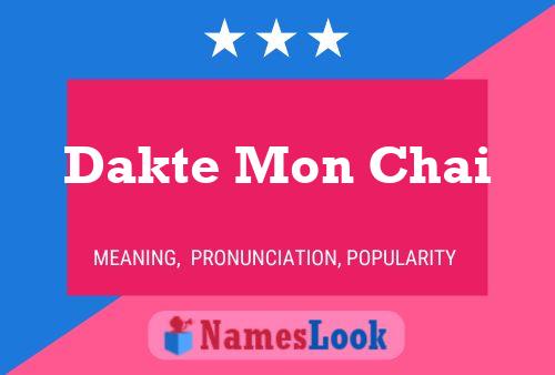 Dakte Mon Chai Name Poster