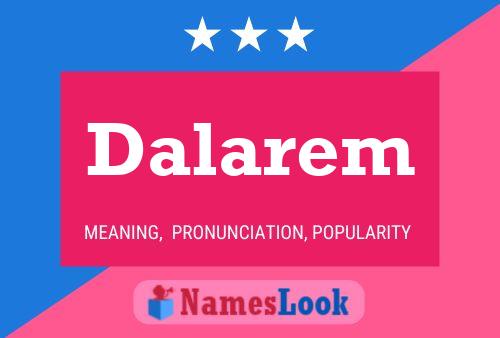 Dalarem Name Poster