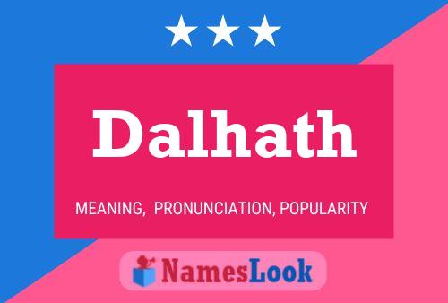 Dalhath Name Poster