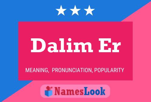 Dalim Er Name Poster