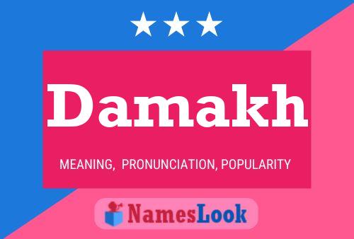 Damakh Name Poster