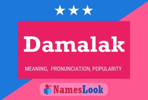 Damalak Name Poster