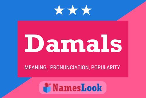 Damals Name Poster