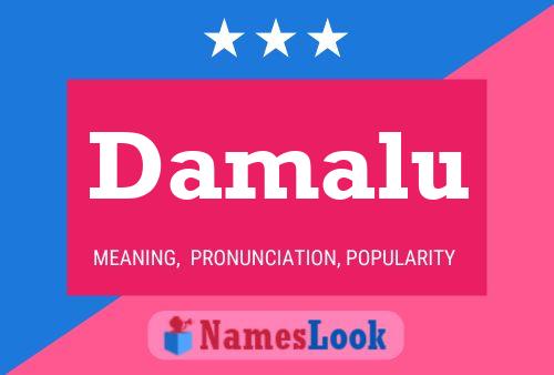 Damalu Name Poster