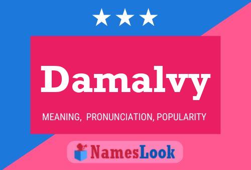 Damalvy Name Poster