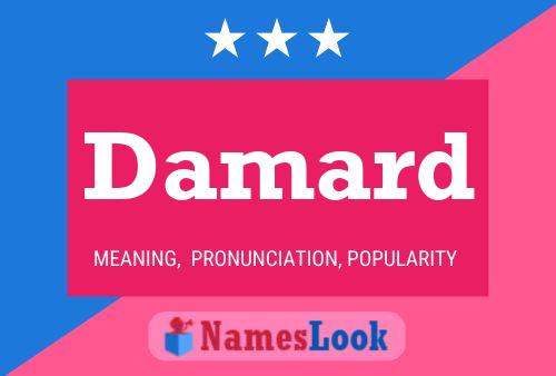 Damard Name Poster