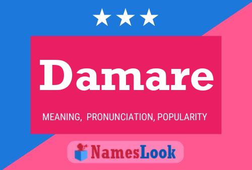 Damare Name Poster