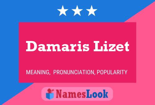 Damaris Lizet Name Poster