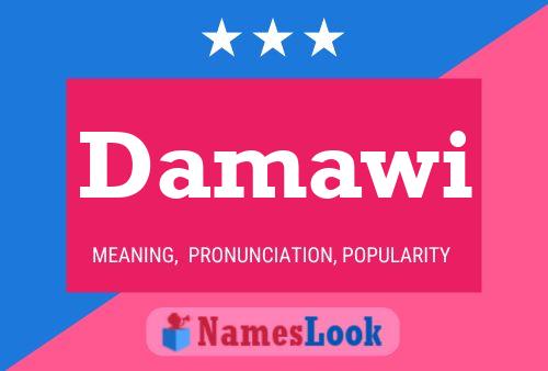 Damawi Name Poster