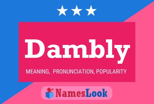 Dambly Name Poster