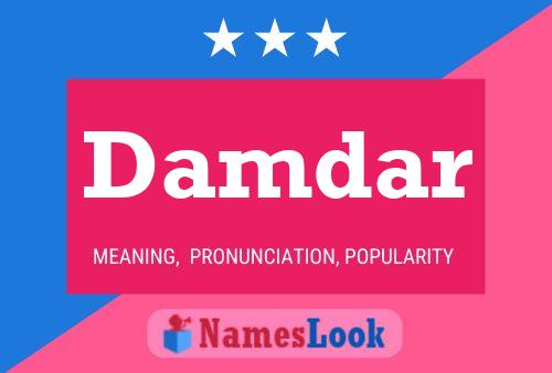 Damdar Name Poster