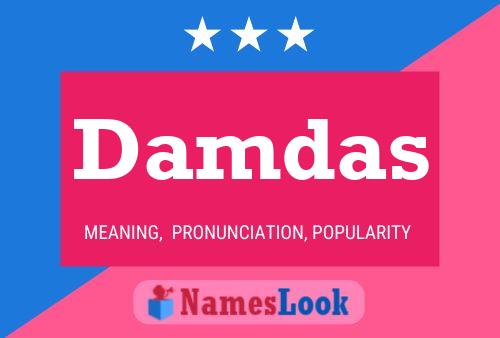 Damdas Name Poster