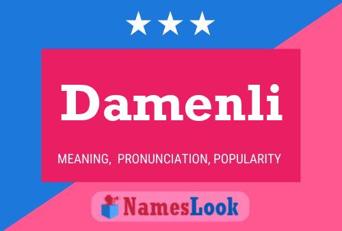 Damenli Name Poster