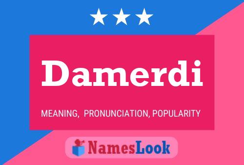 Damerdi Name Poster