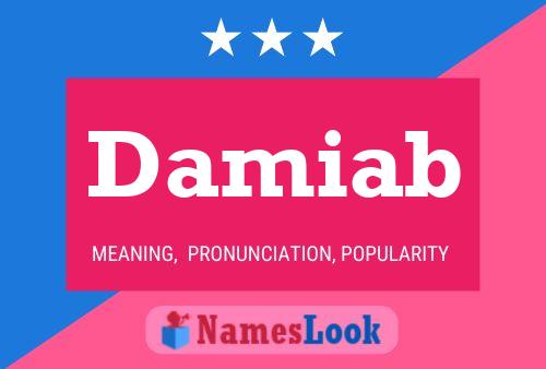 Damiab Name Poster