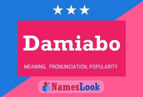 Damiabo Name Poster