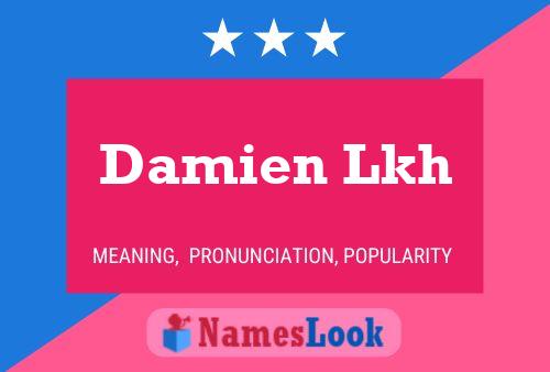 Damien Lkh Name Poster