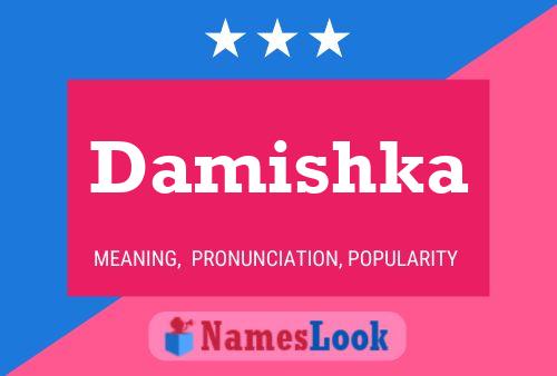 Damishka Name Poster