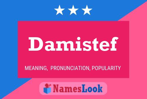 Damistef Name Poster