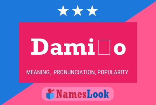 Damião Name Poster