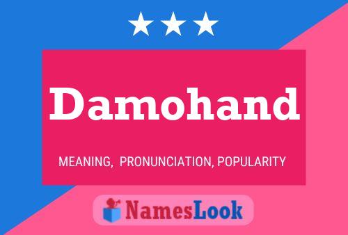 Damohand Name Poster