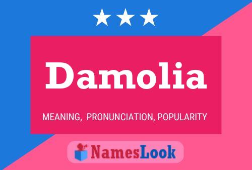 Damolia Name Poster